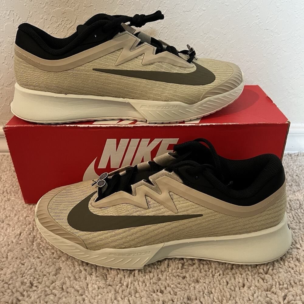 Nike Vapor Pro 3 Heritage Desert Khaki Olive Tennis HV1483-200 Men Sz 7.5 New